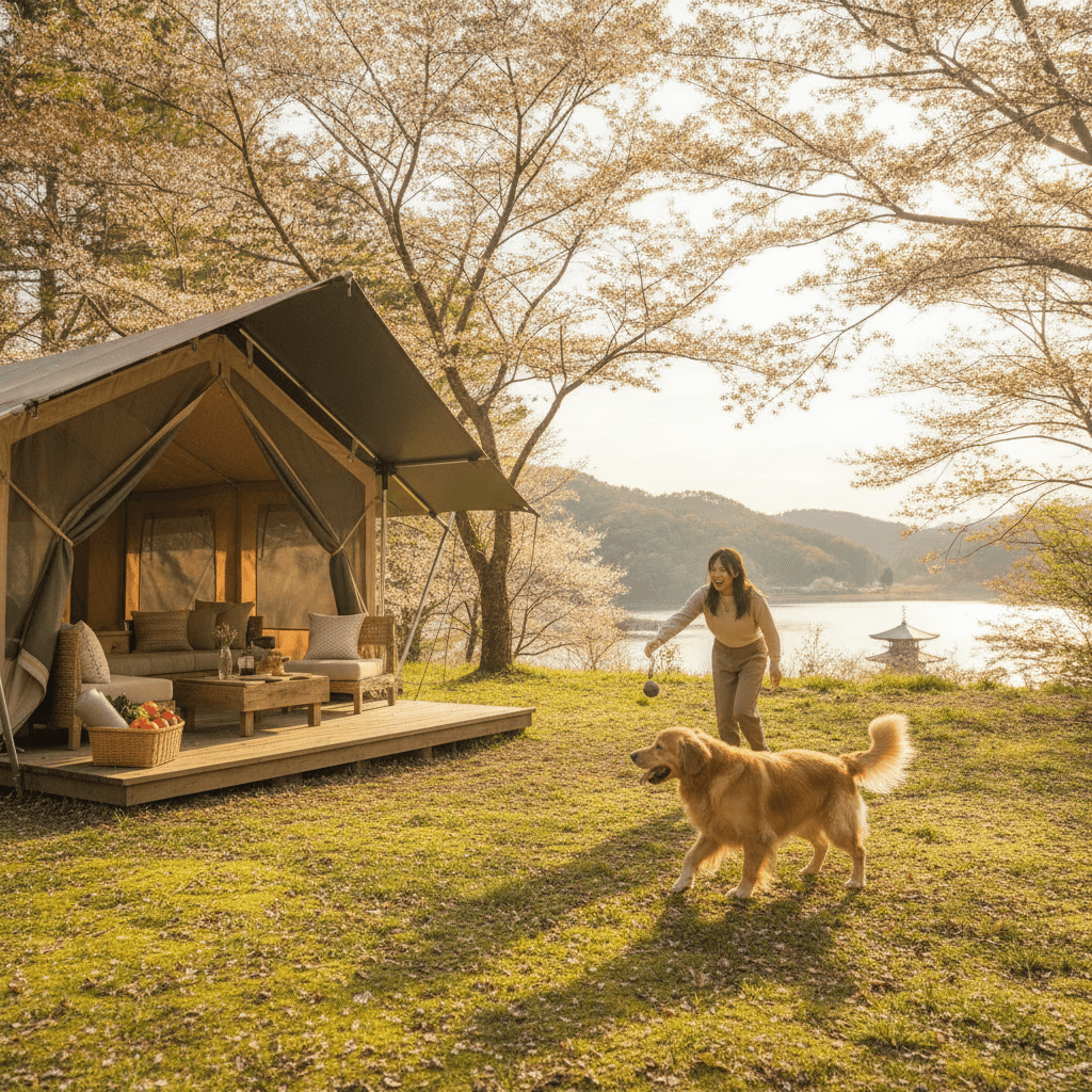 グランピング犬連れ関西:愛犬と絆を深める究極のウェルネス体験ガイド