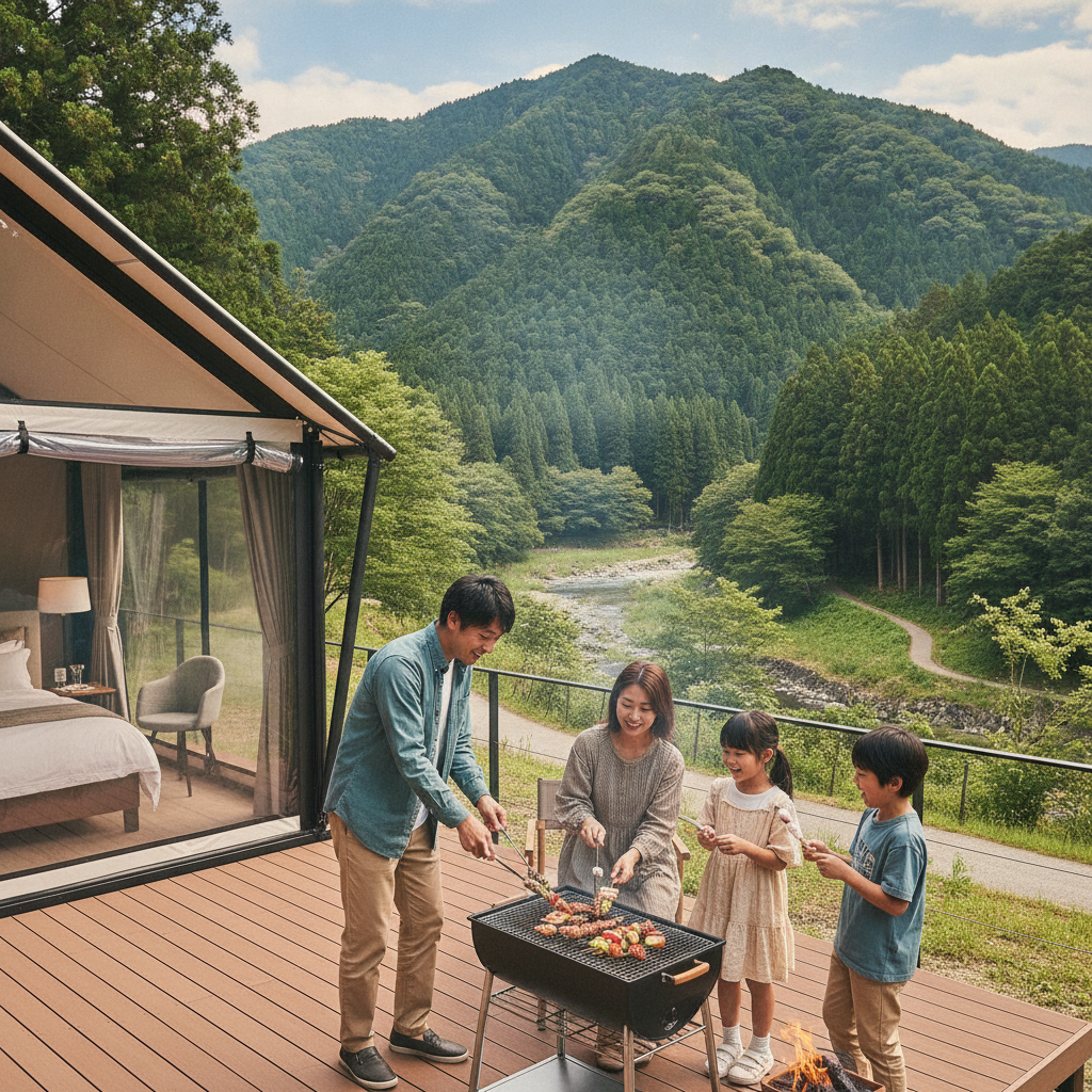 関西の自然を満喫できる初心者向けの家族向けアウトドア体験は？